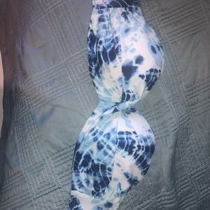 Tie-Dye Bandeau Bikini Top